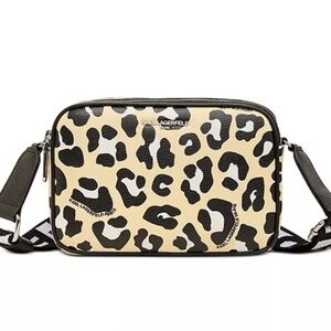 Leopard Print Crossbody Bag like new gently used